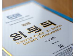 대전시 우수 IT기업 인증서