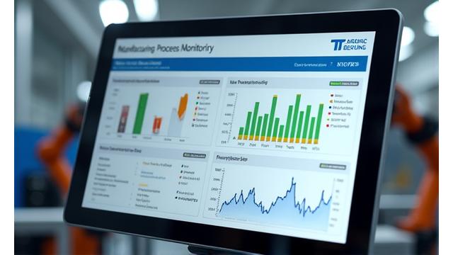 제조업 생산 관리 앱 사용자 인터페이스 스크린샷